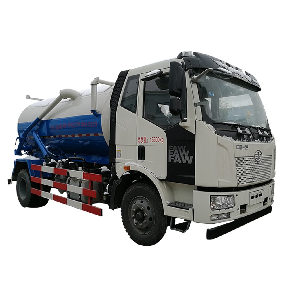 Faw 12 Cbm 진공 흡입 트럭